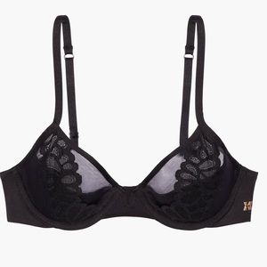 Savage X Fenty, Women's, Savage Not Sorry Half Cup Bra with Lace, 38DDD